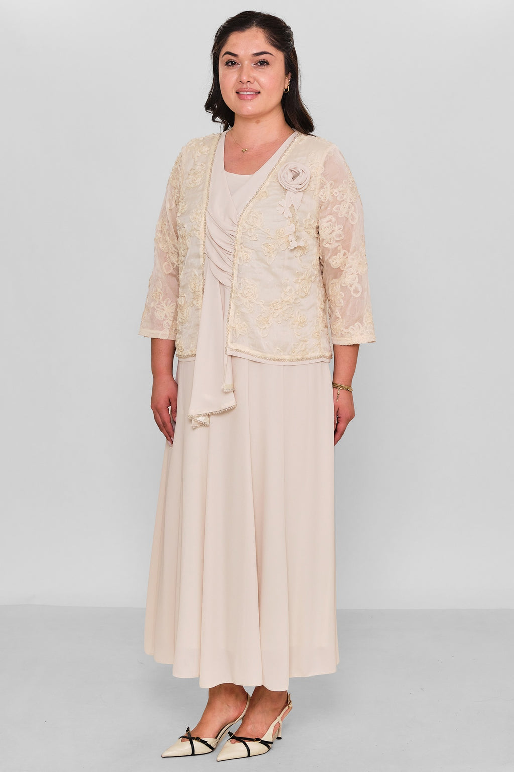 Gumanize - Plus Size Dress (GMZ2026-510-8227) - 8690200190919