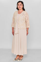Gumanize - Extended Plus Size Dress (GMZ2026-935-8227) - 8690200190933