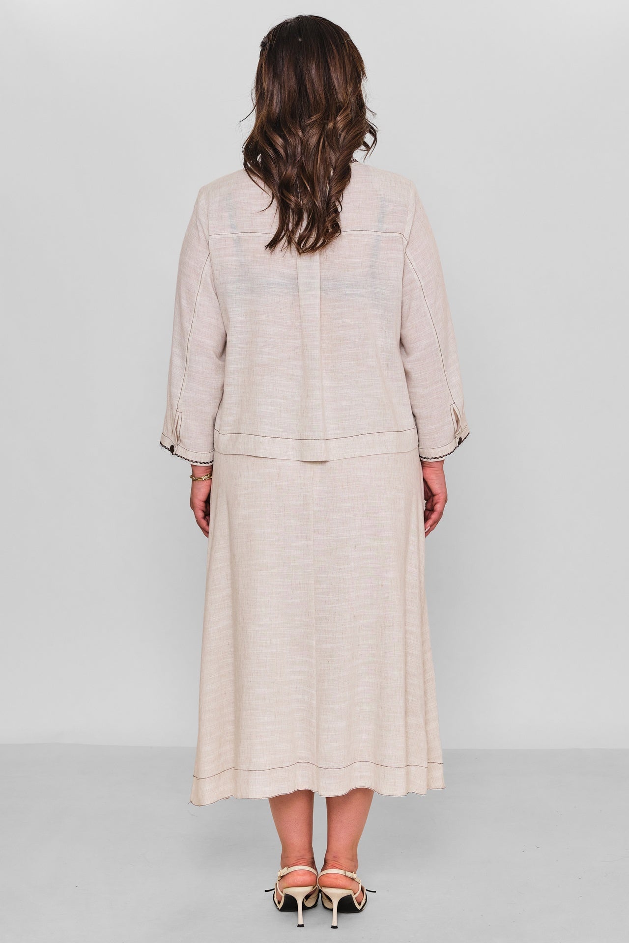 Gumanize - Plus Size Suit (GMZTK515-7664) - 8690200190957