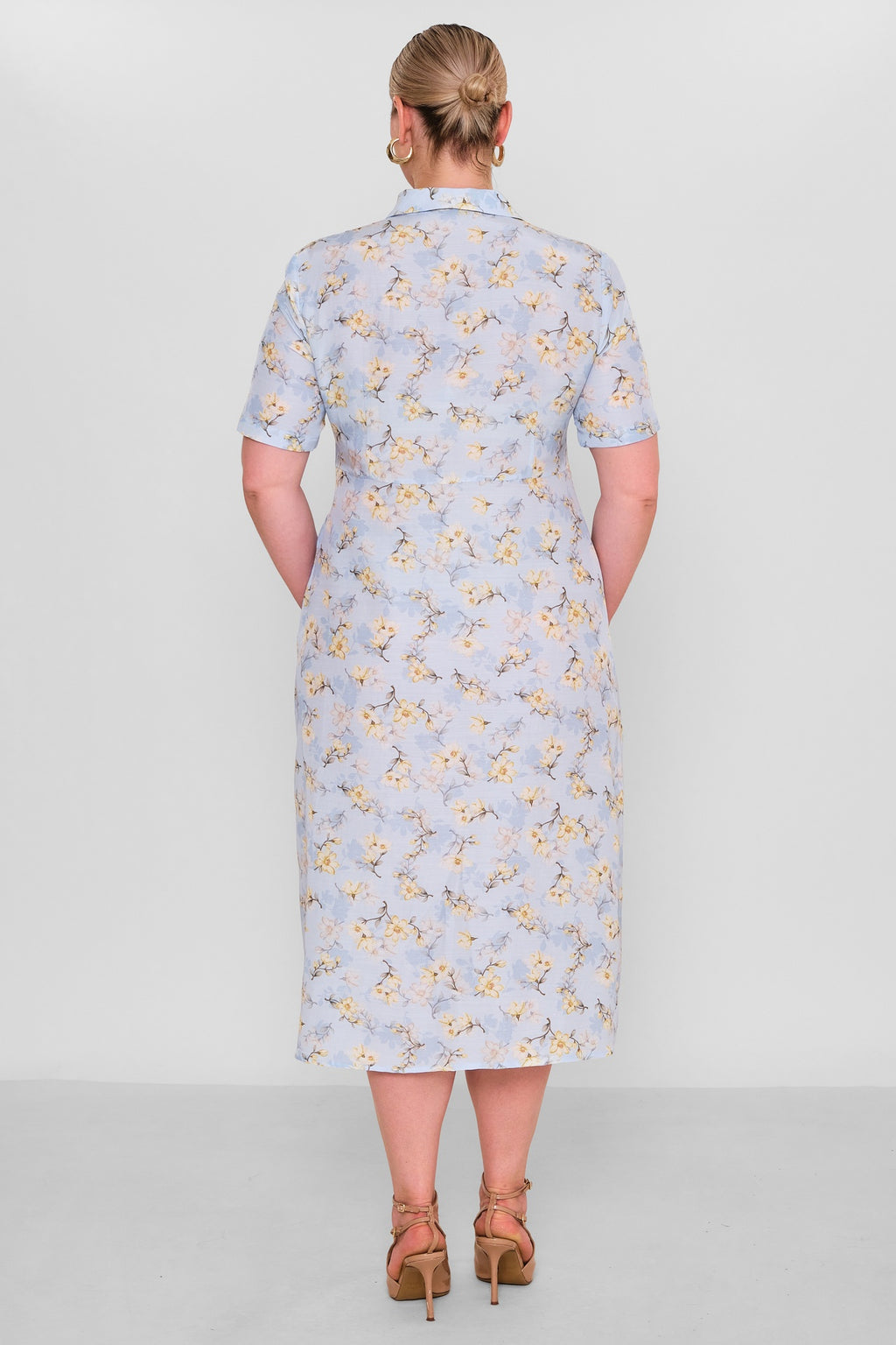 Laluce - Plus Size Dress (L2.Y26.ELB.2E696) - 8690200191206