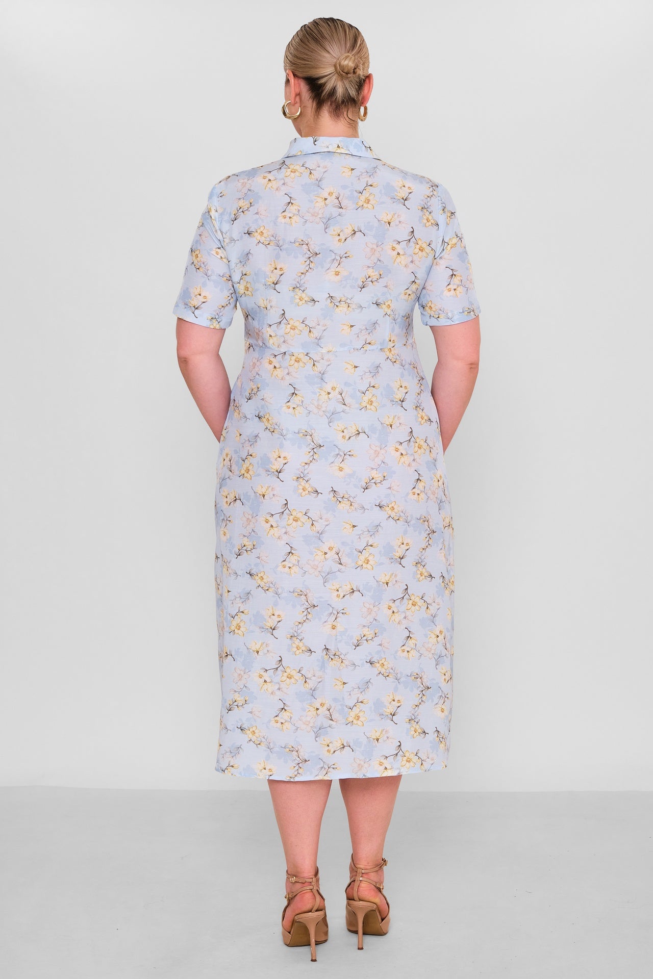 Laluce - Plus Size Dress (L2.Y26.ELB.2E696) - 8690200191206