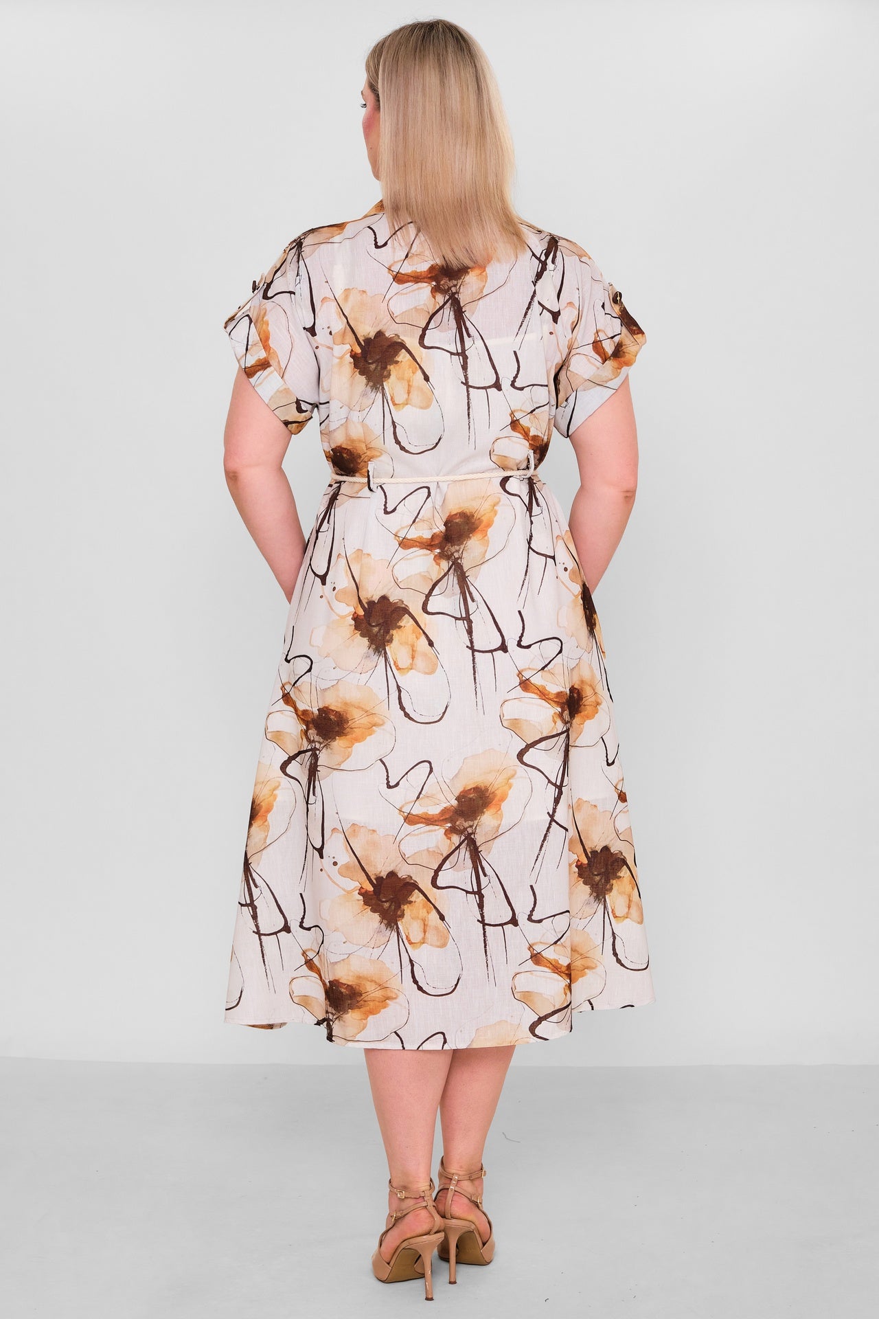 Quinto - Plus Size Dress (QNT26Y10007) - 8690200191428