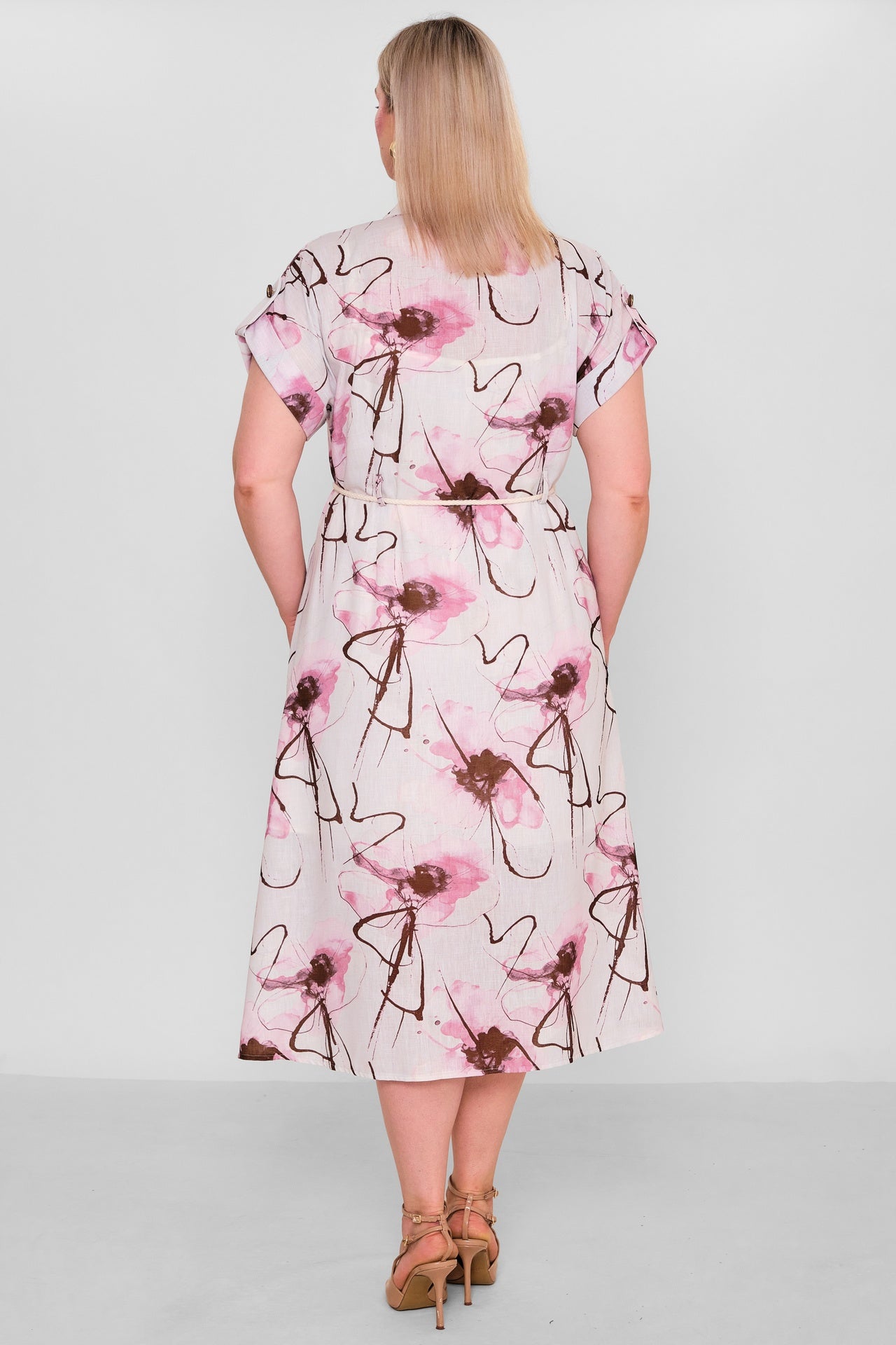 Quinto - Plus Size Dress (QNT26Y10007) - 8690200191442