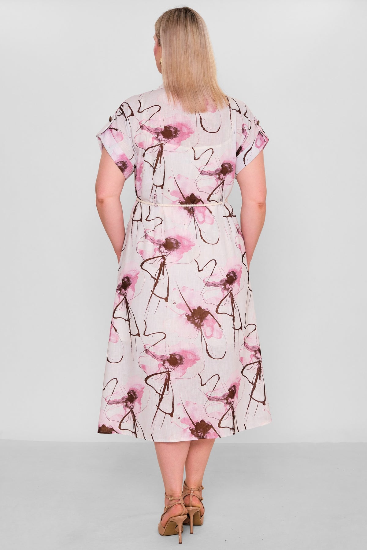 Quinto - Plus Size Dress (QNT26Y10007) - 8690200191442