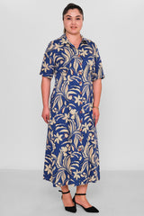 Dress Port - Plus Size Dress (DSP26Y5766) - 8690200191459