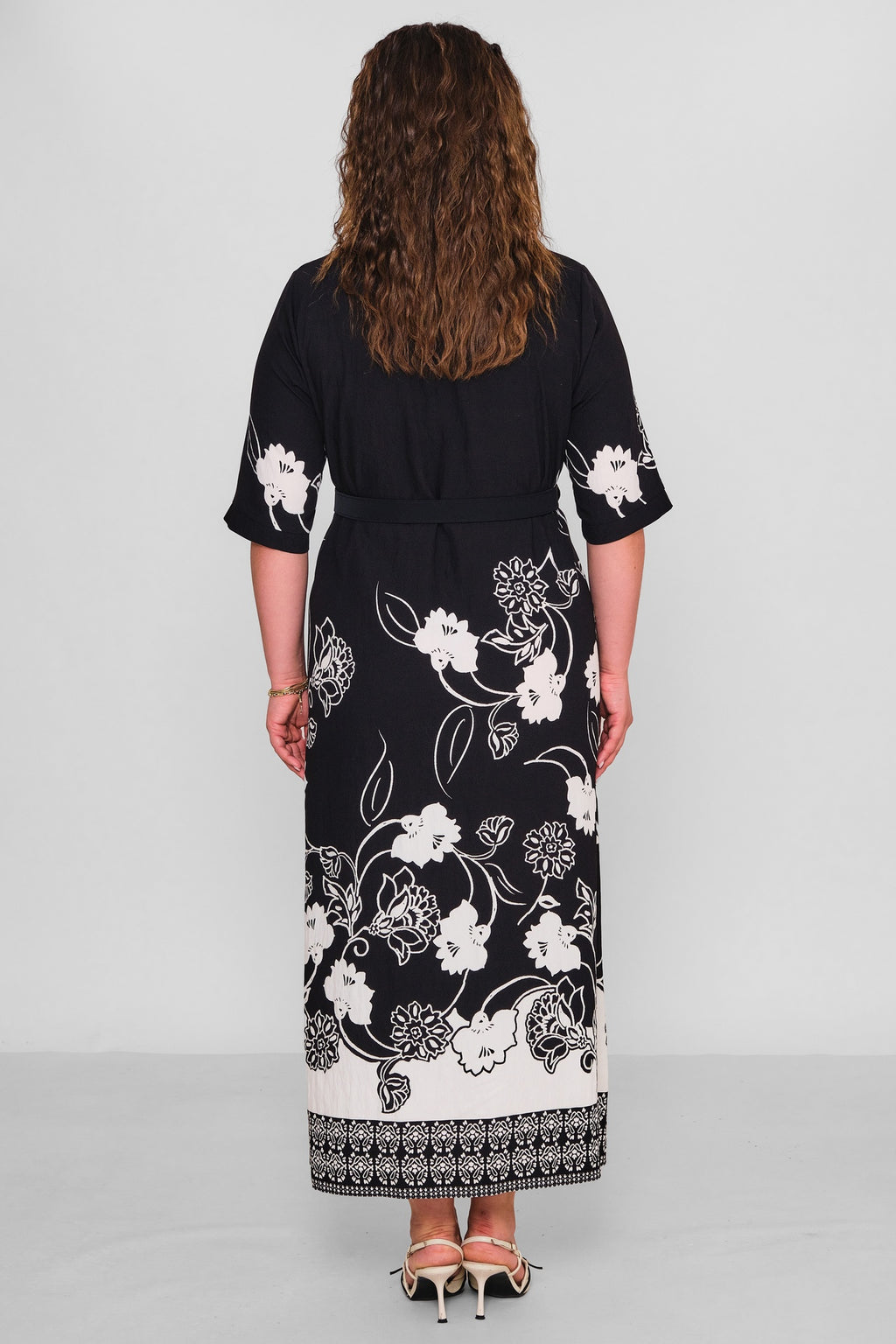 Dress Port - Plus Size Dress (DSP26Y5767) - 8690200191473