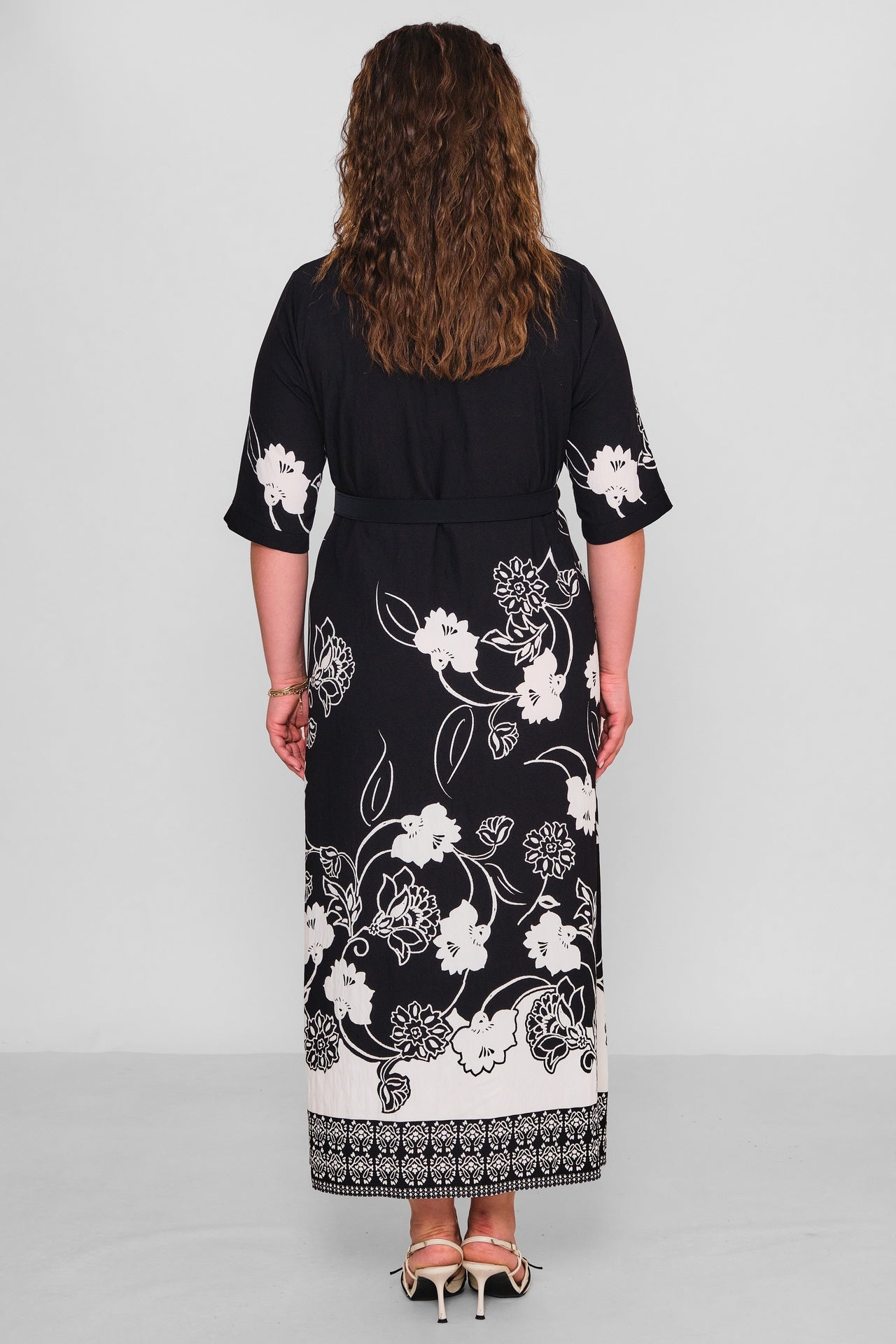 Dress Port - Plus Size Dress (DSP26Y5767) - 8690200191473