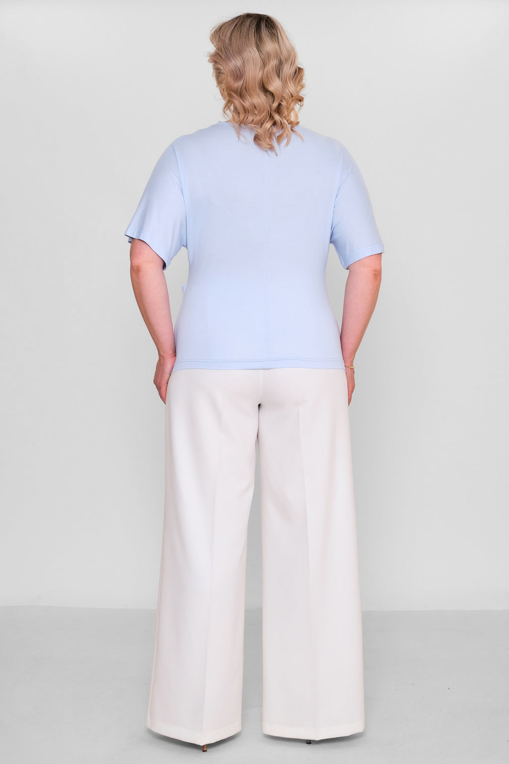 Laluce - Plus Size Blouse (L2.Y26.BLZ.2B207) - 8690200191572