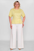 Laluce - Plus Size Blouse (L2.Y26.BLZ.2B207) - 8690200191589