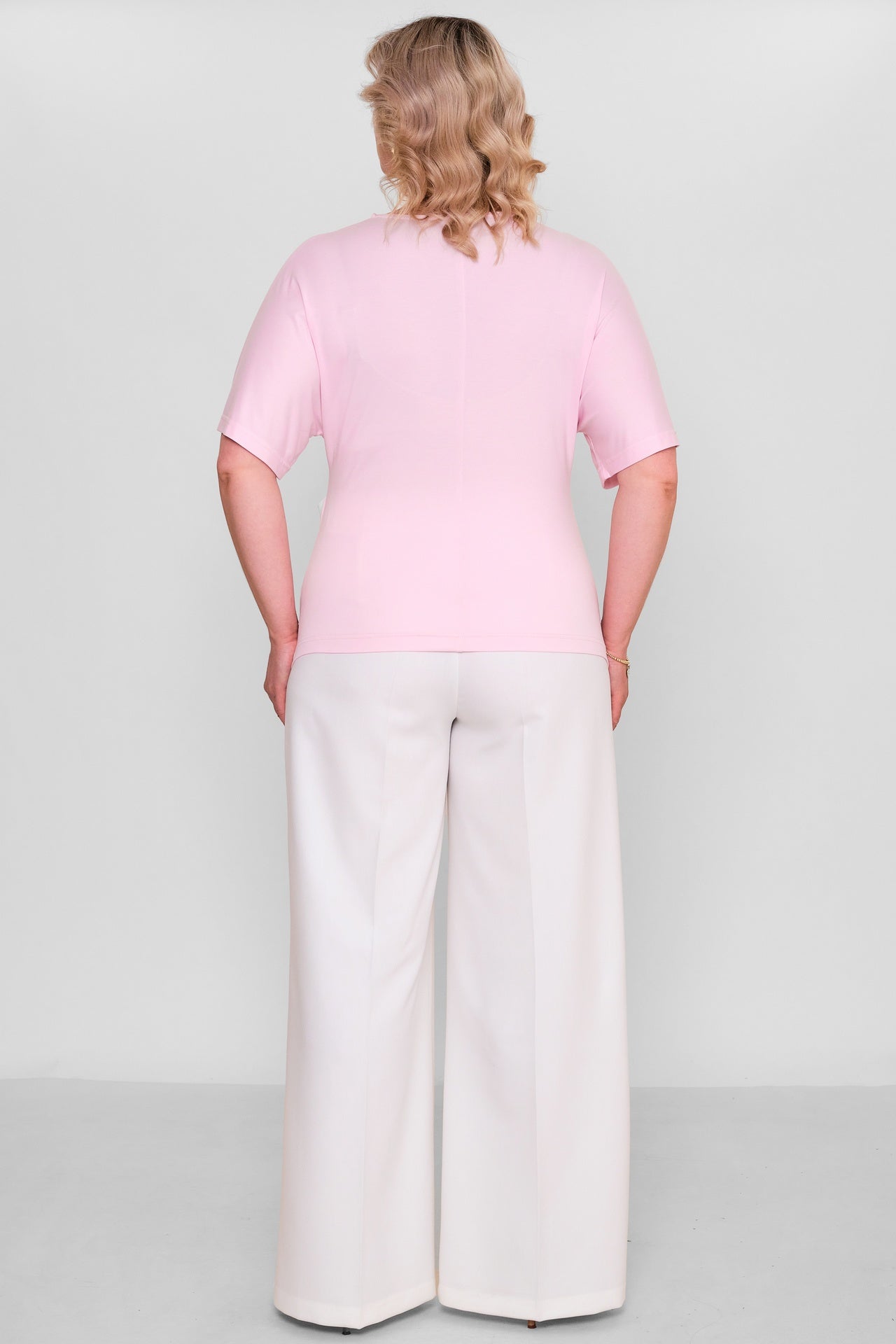 Laluce - Plus Size Blouse (L2.Y26.BLZ.2B207) - 8690200191596