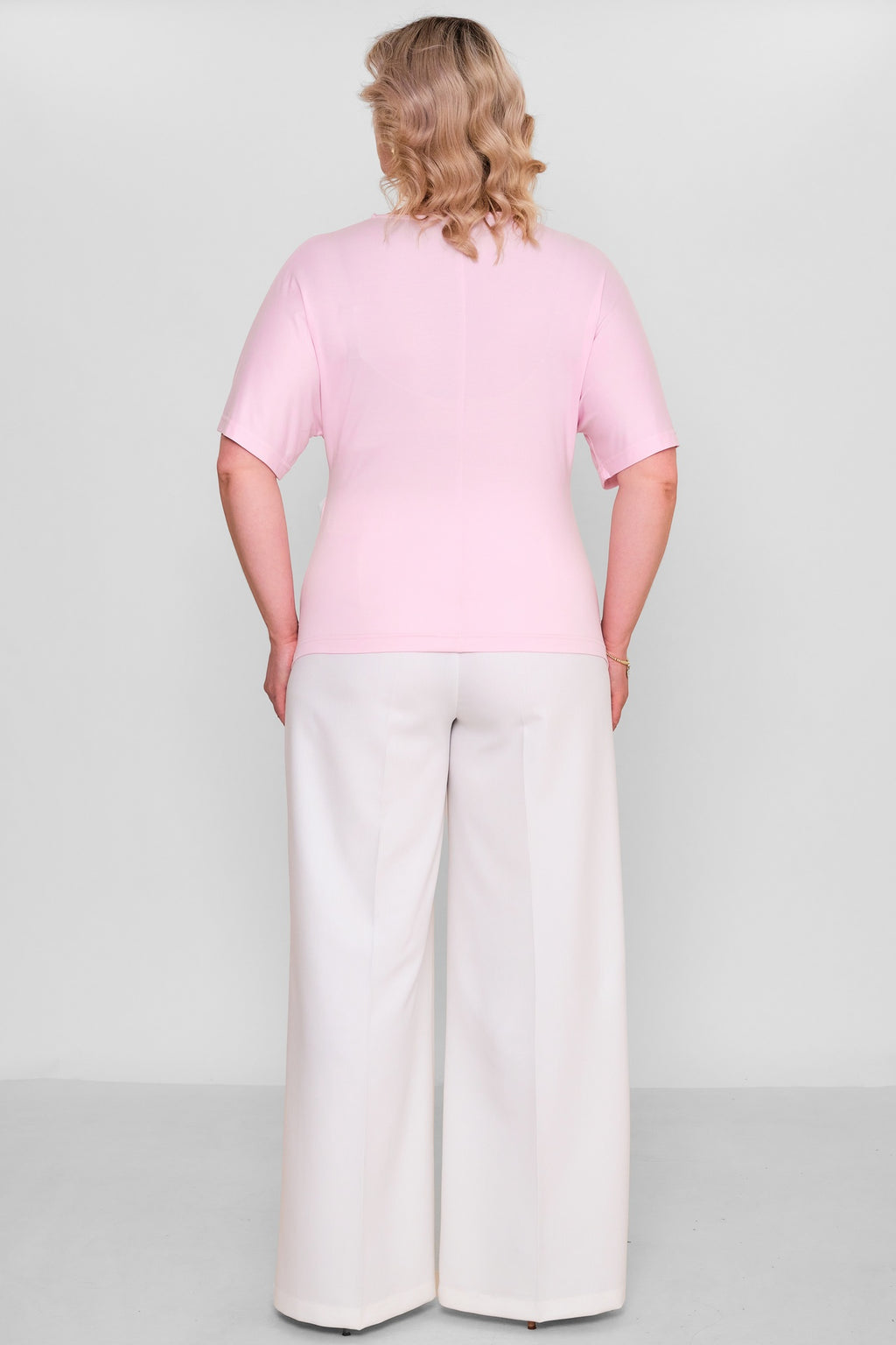 Laluce - Plus Size Blouse (L2.Y26.BLZ.2B207) - 8690200191596
