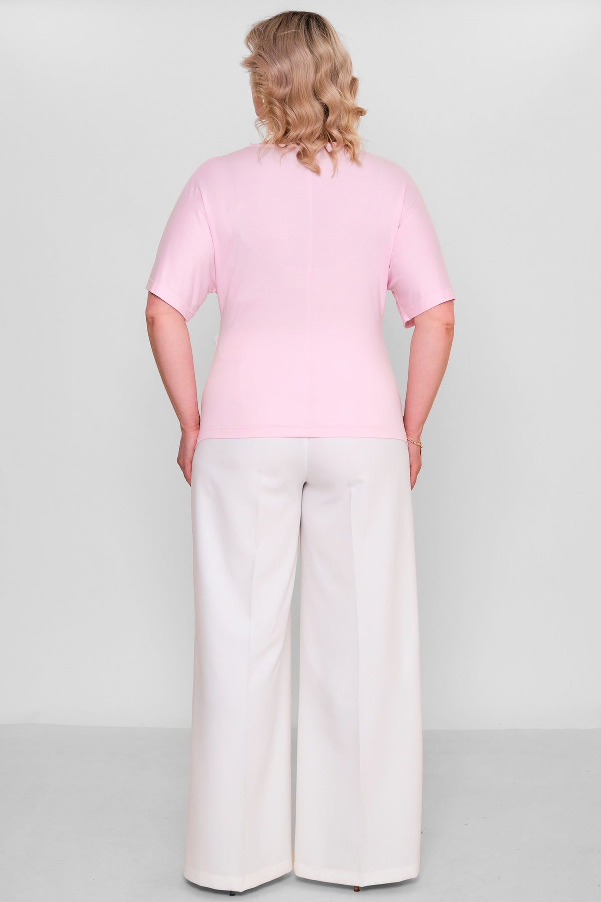 Laluce - Plus Size Blouse (L2.Y26.BLZ.2B207) - 8690200191596