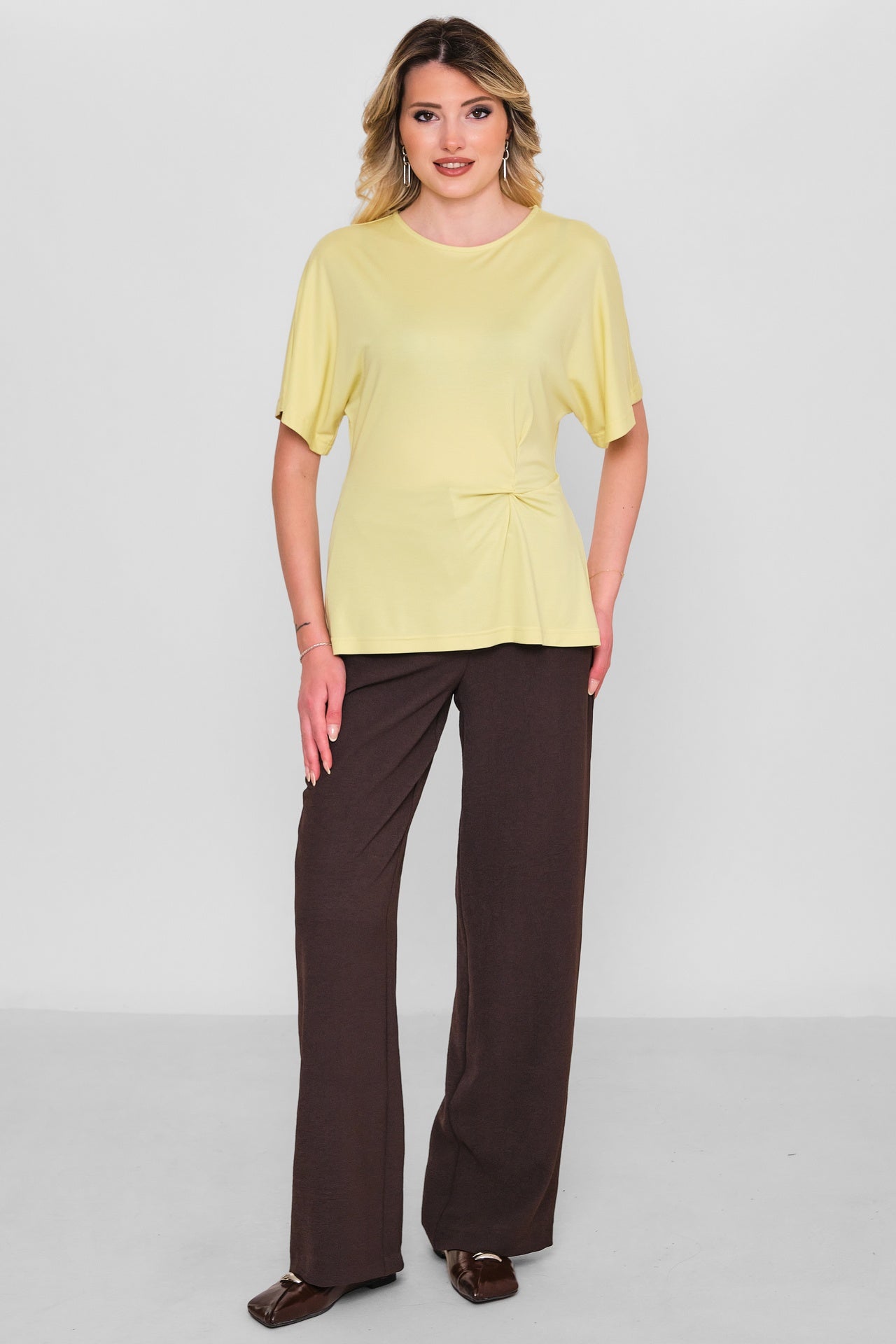 Qm - Regular Size Blouse (QM.Y26.BL.QB217) - 8690200191619