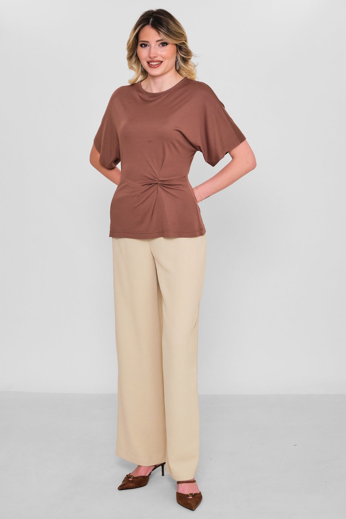 Qm - Regular Size Blouse (QM.Y26.BL.QB217) - 8690200191626
