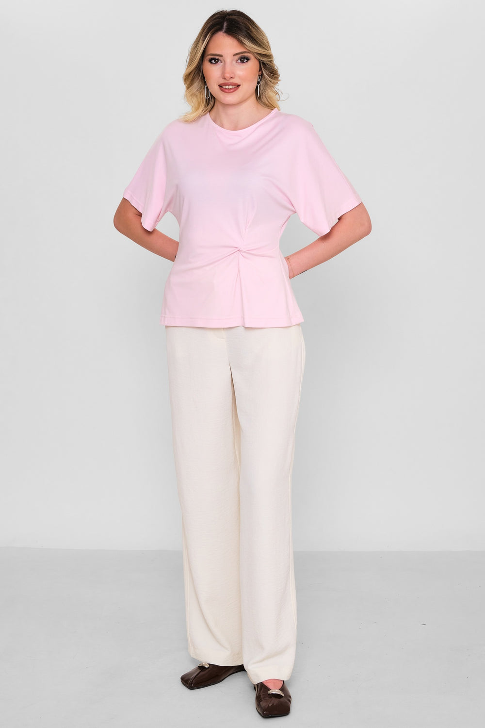 Qm - Regular Size Blouse (QM.Y26.BL.QB217) - 8690200191633
