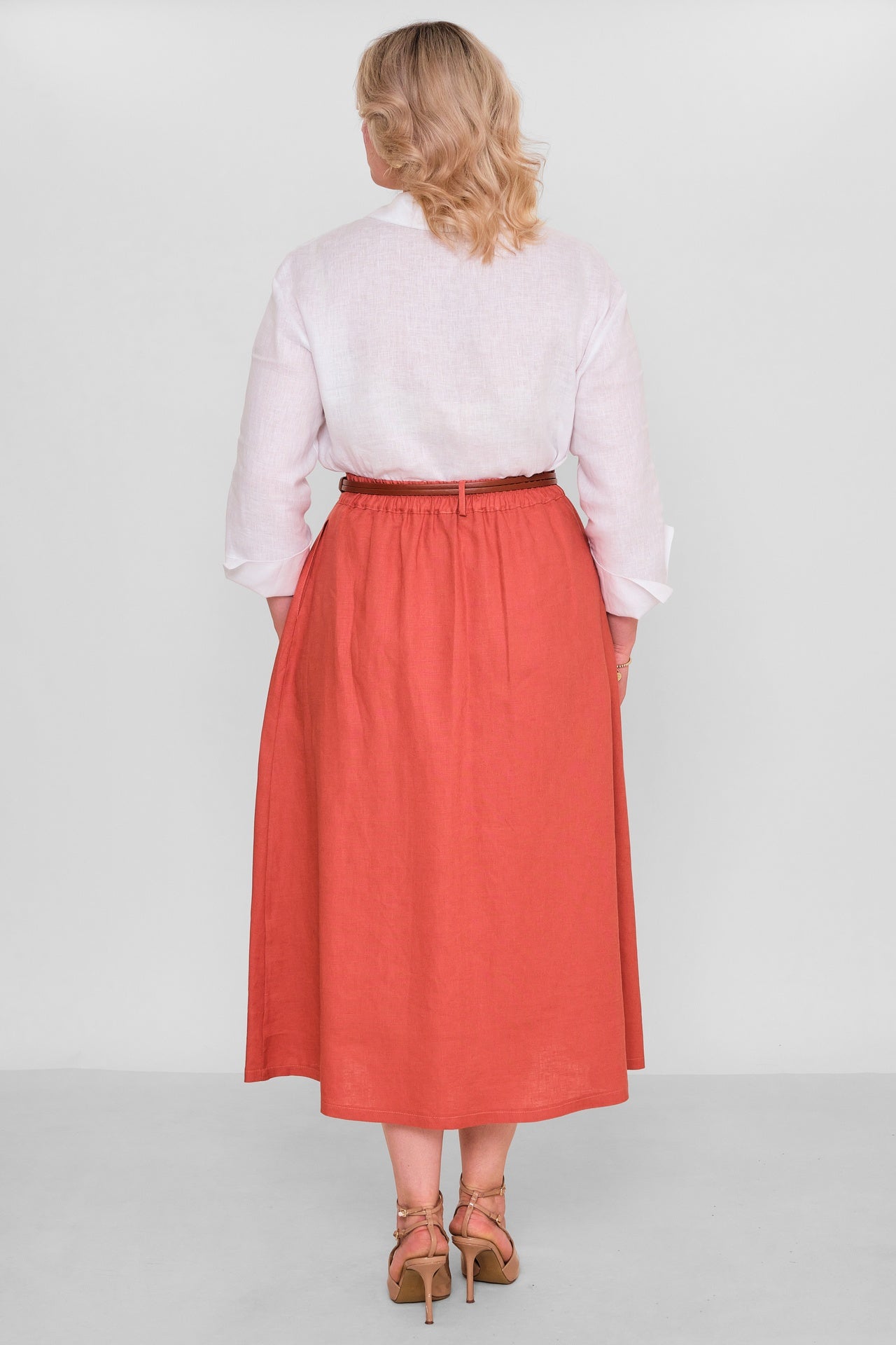 Salkim - Plus Size Skirt (SLK26Y16309BB) - 8690200191992
