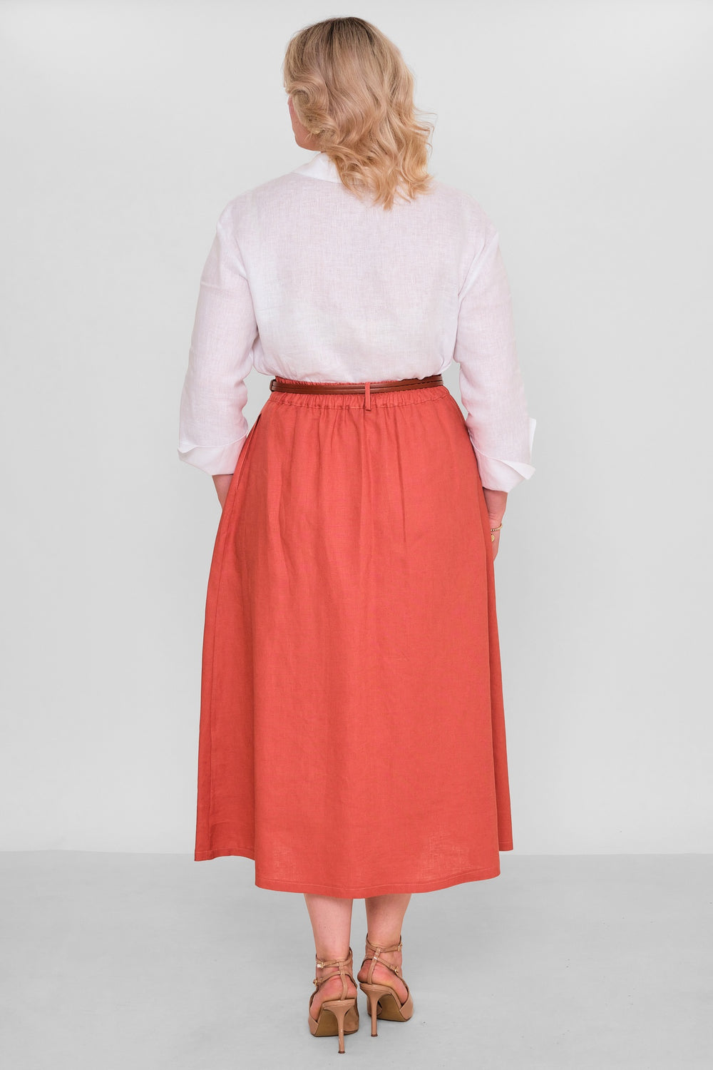 Salkim - Plus Size Skirt (SLK26Y16309BB) - 8690200191992