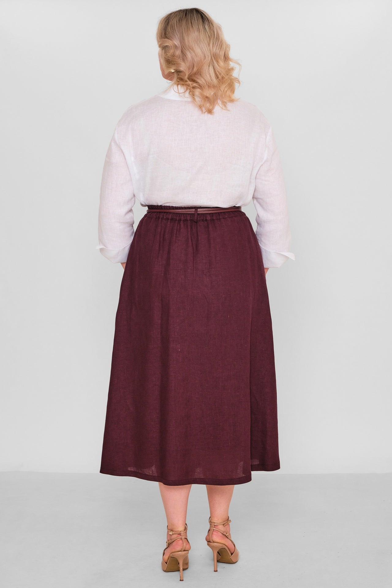 Salkim - Plus Size Skirt (SLK26Y16309BB) - 8690200192005