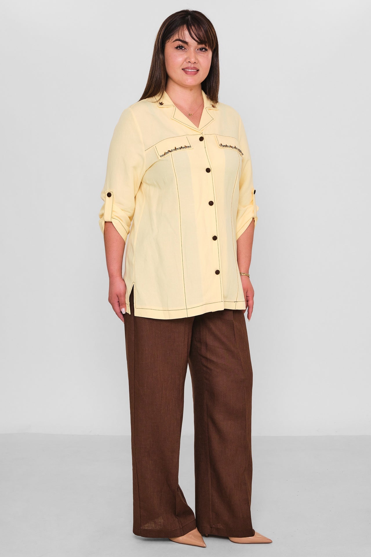 Dress Port - Plus Size Suit (DSP26Y3566) - 8690200192166