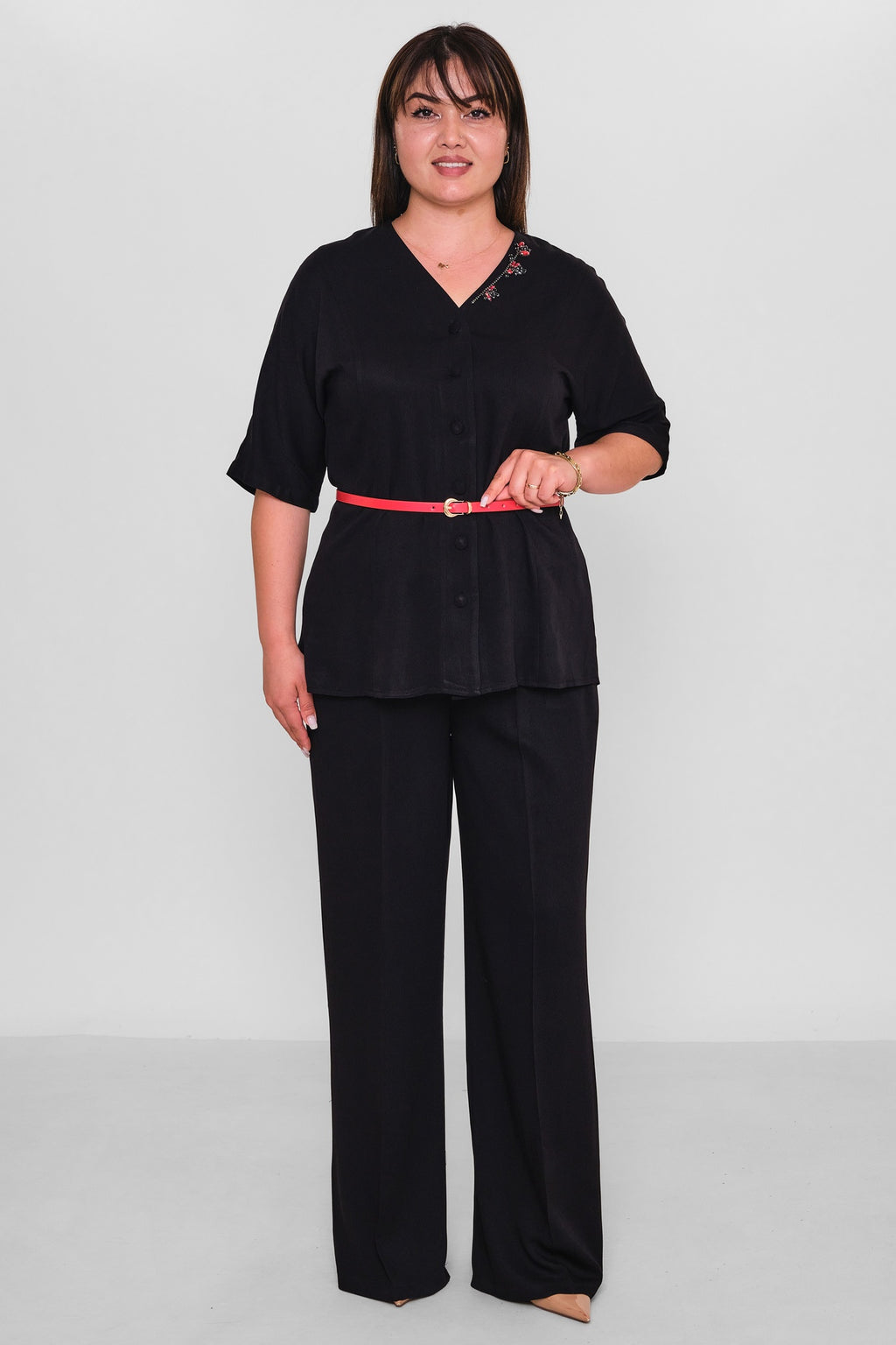 Dress Port - Plus Size Suit (DSP26Y3577) - 8690200192173