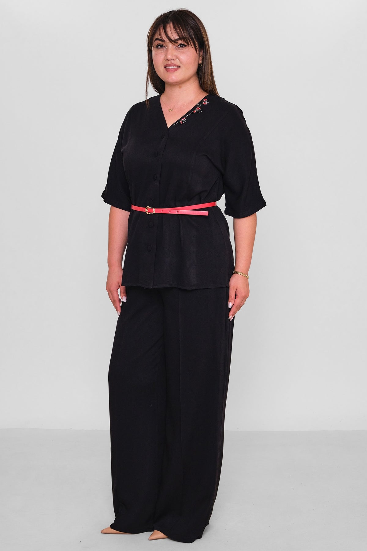 Dress Port - Plus Size Suit (DSP26Y3577) - 8690200192173