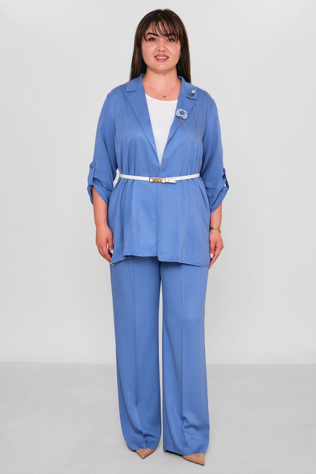 Dress Port - Plus Size Suit (DSP26Y3563) - 8690200192203