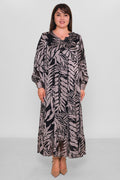 Gumanize - Plus Size Dress (GMZ2025-392-7475) - 8690200192296