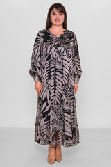 Gumanize - Plus Size Dress (GMZ2025-392-7475) - 8690200192296