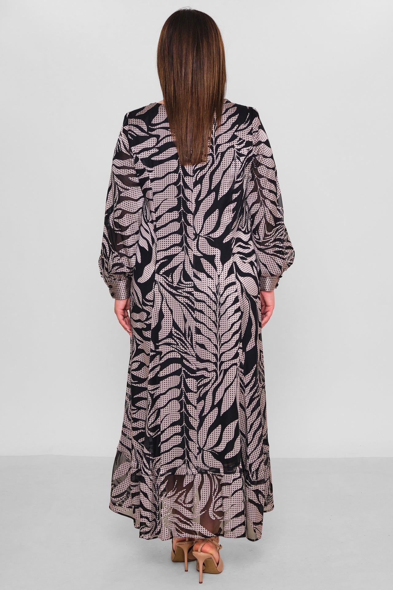 Gumanize - Plus Size Dress (GMZ2025-392-7475) - 8690200192296