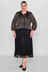 Gumanize - Plus Size Dress (GMZ2026-37-7914) - 8690200192302