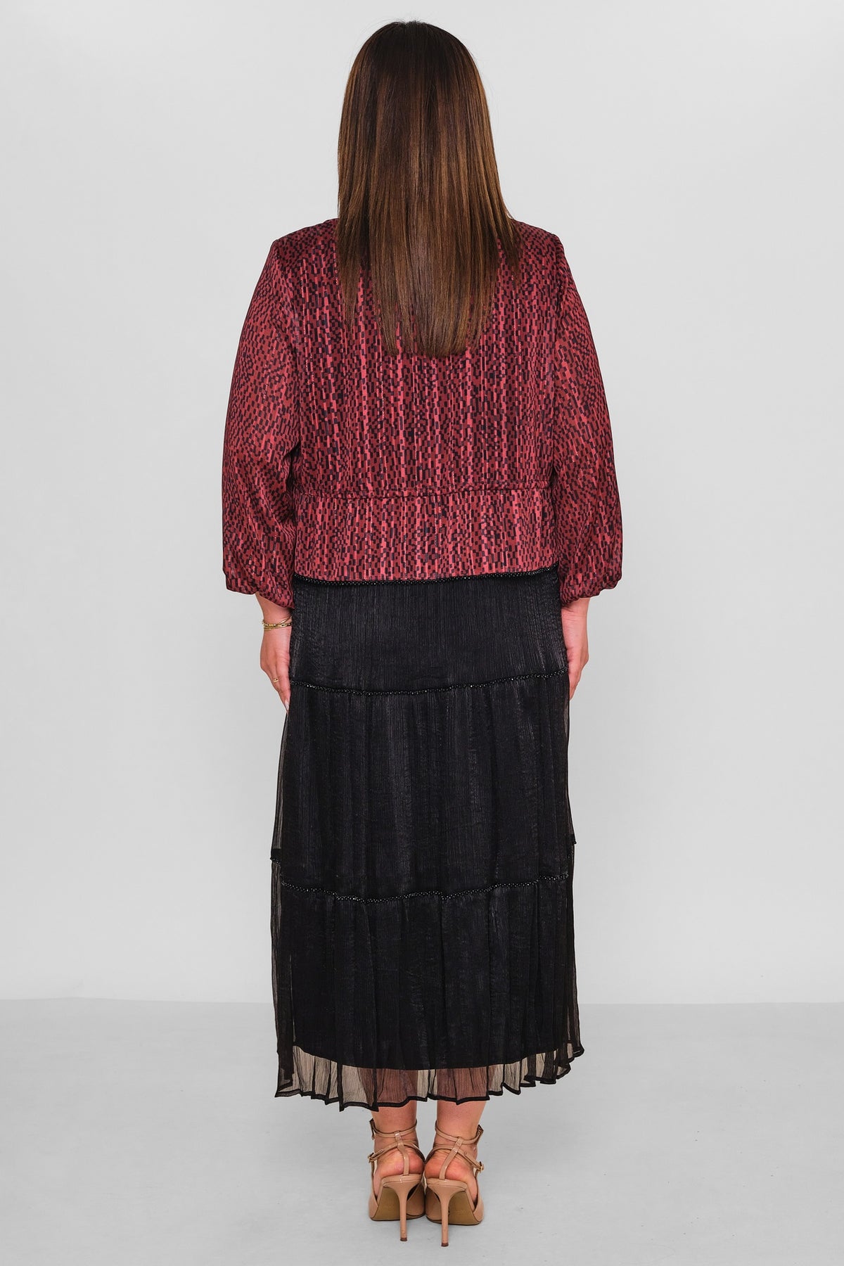Gumanize - Plus Size Dress (GMZ2026-37-7914) - 8690200192319