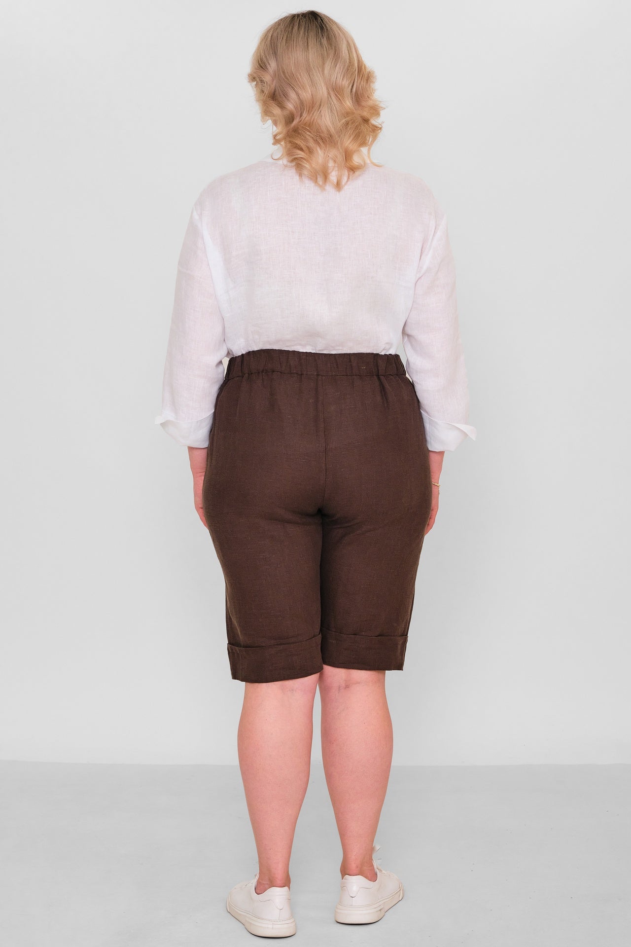 Salkim - Plus Size Shorts (SLK26Y56361BB) - 8690200192548