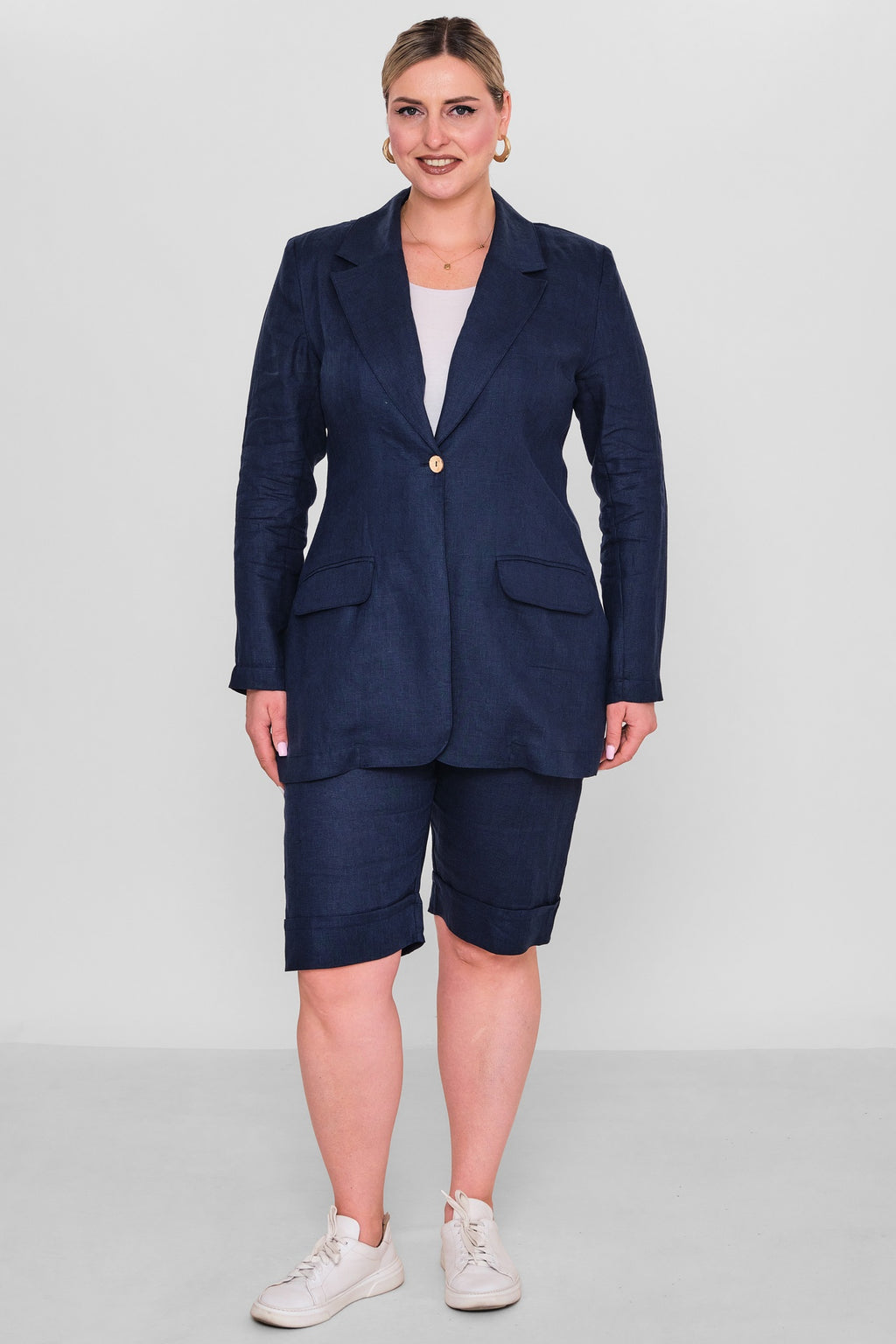 Salkim - Plus Size Jacket (SLK26Y46361BB) - 8690200192579