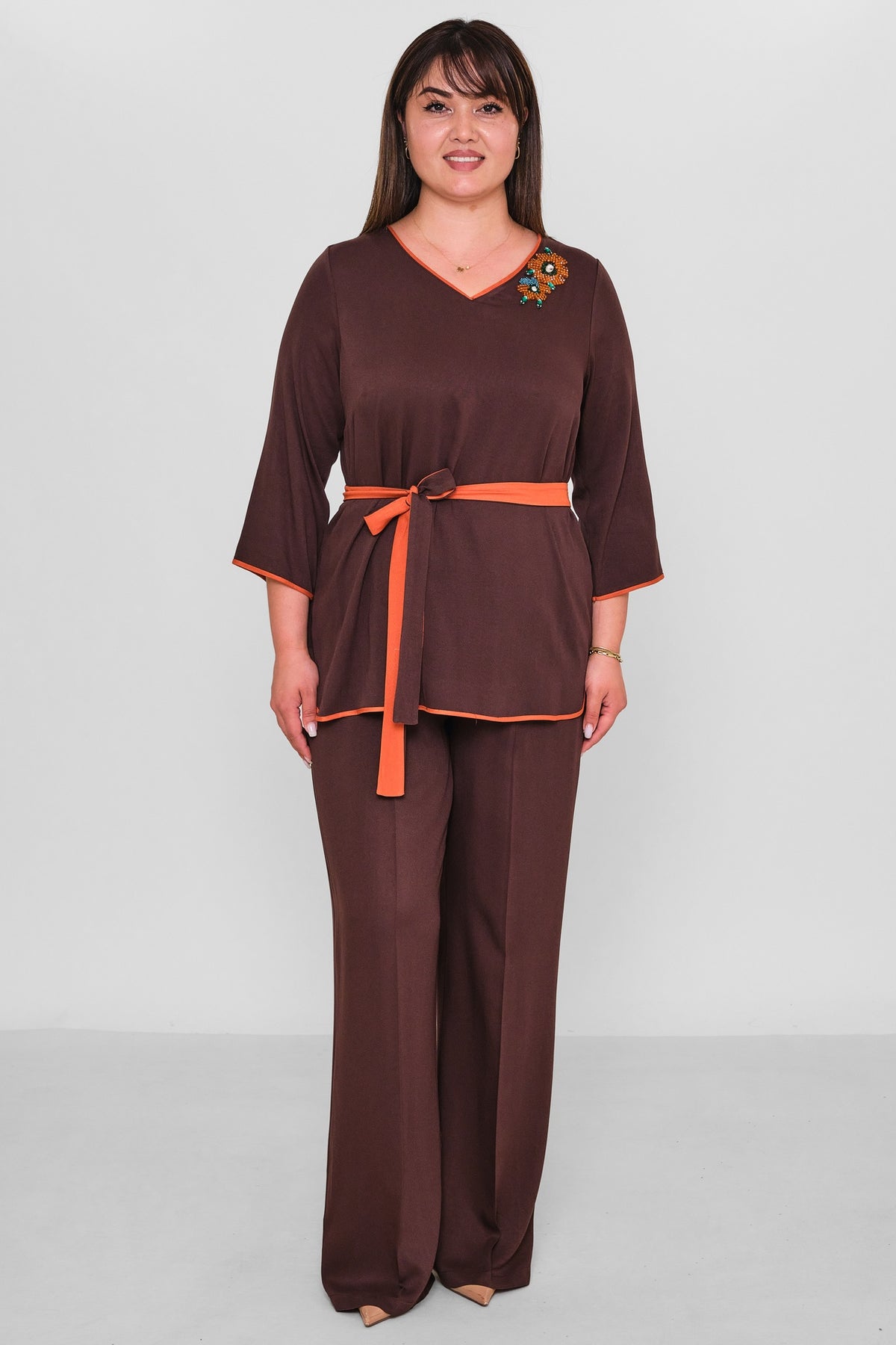 Dress Port - Plus Size Suit (DSP26Y3575) - 8690200192647