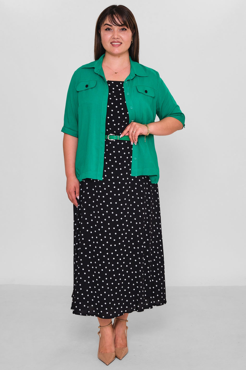 Dress Port - Plus Size Suit (DSP26Y3570) - 8690200192692