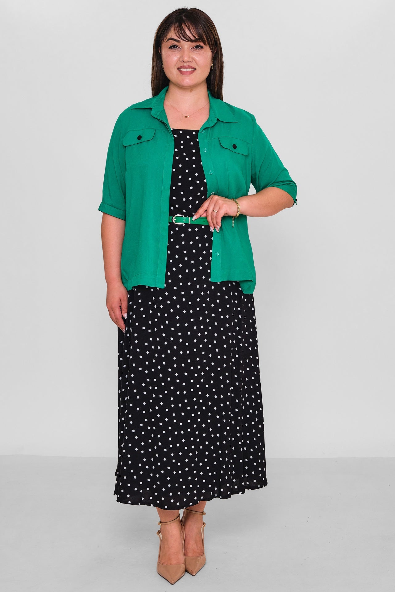 Dress Port - Plus Size Suit (DSP26Y3570) - 8690200192692