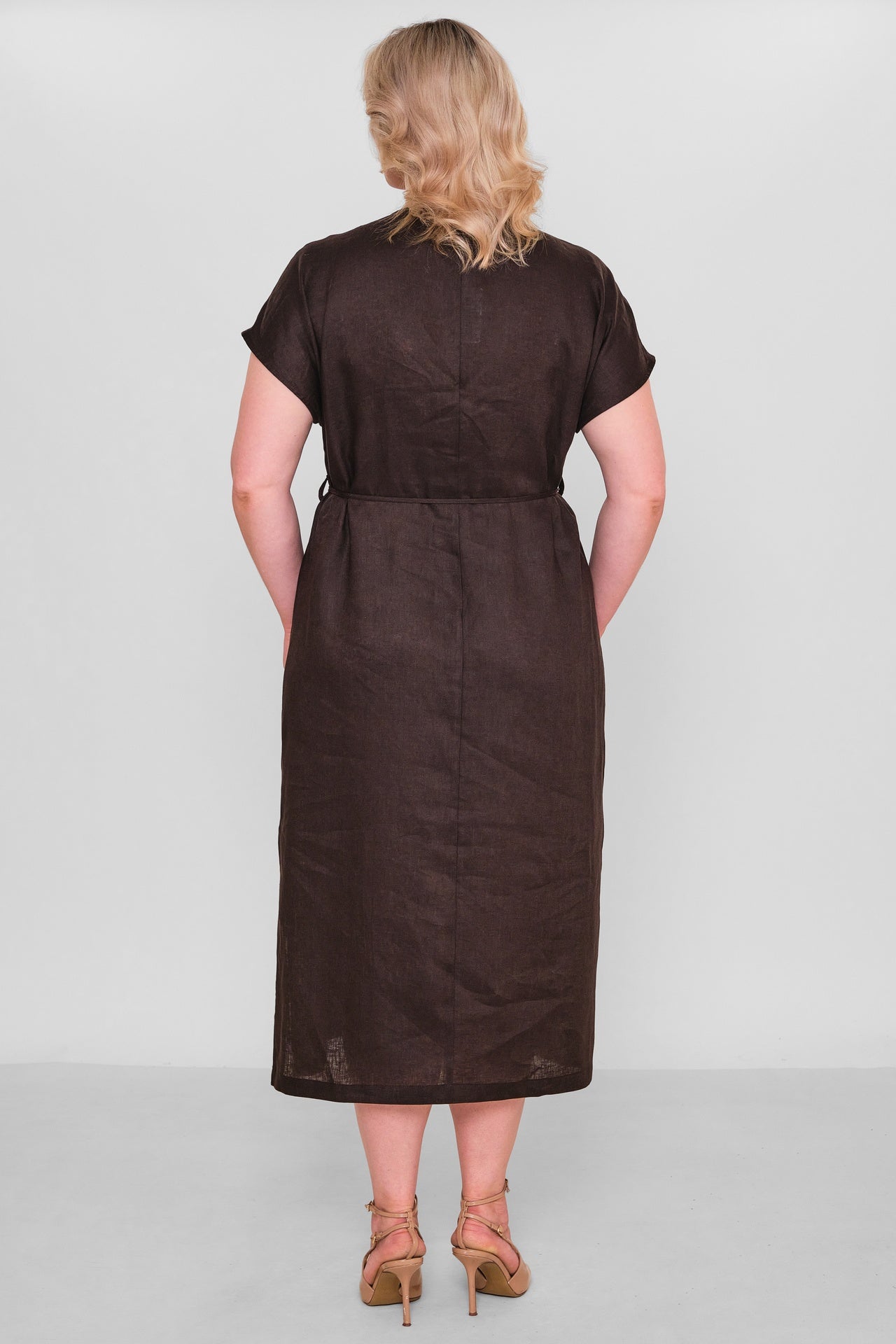 Laluce - Plus Size Dress (L2.Y26.ELB.2E693) - 8690200192852