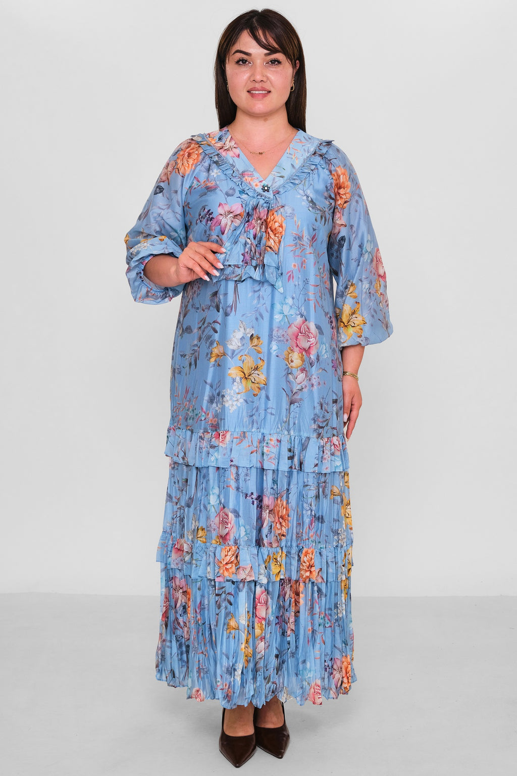 Gumanize - Plus Size Dress (GMZ2026-831-8337) - 8690200192890