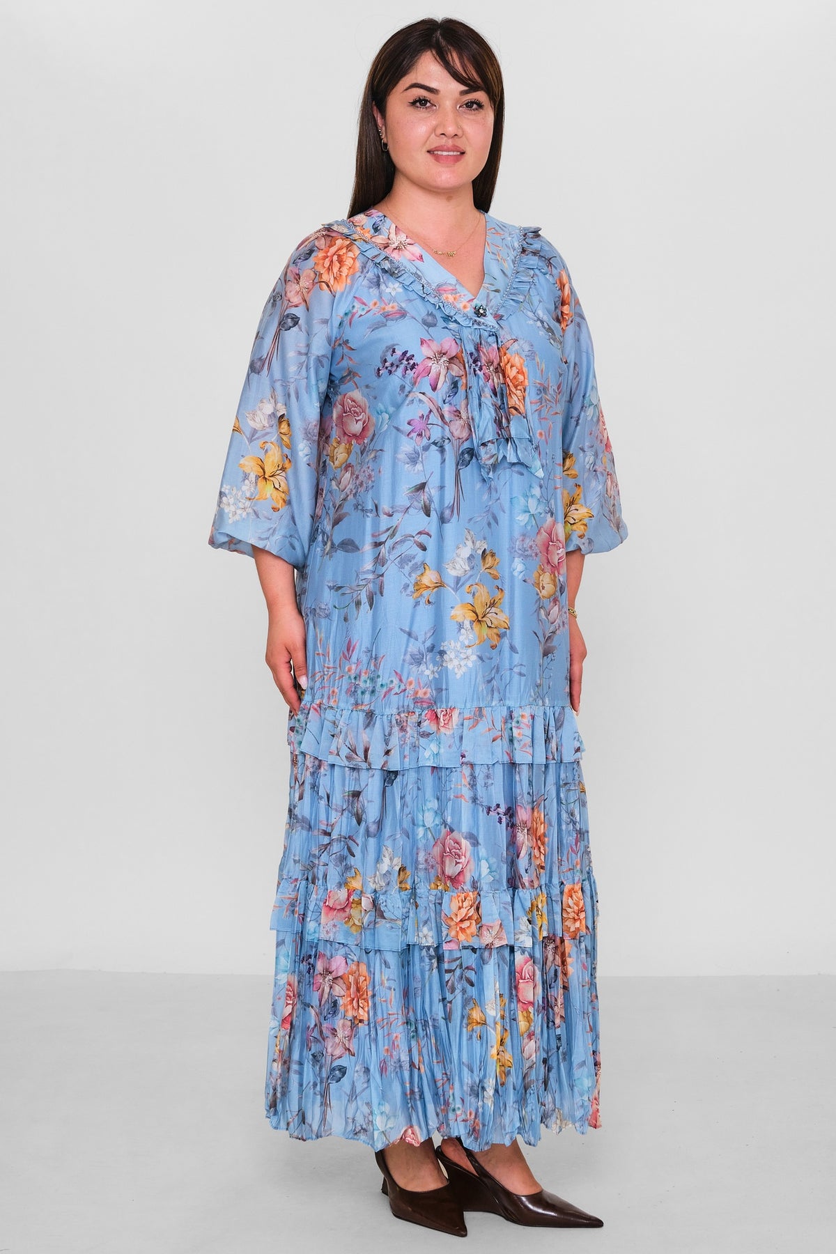 Gumanize - Plus Size Dress (GMZ2026-831-8337) - 8690200192890