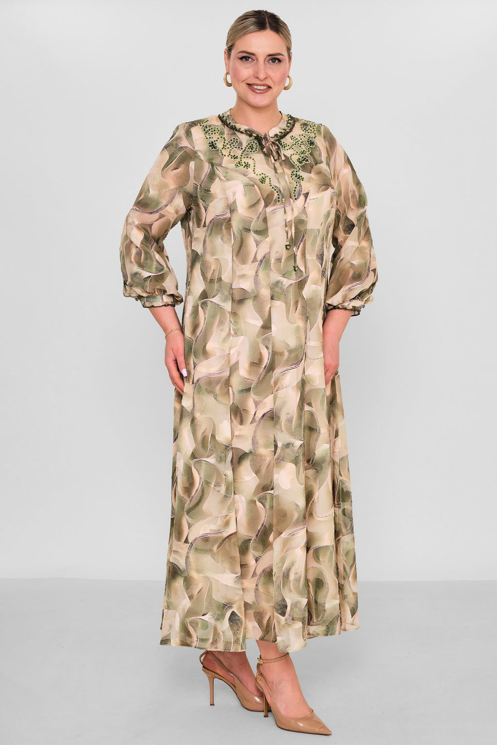 Gumanize - Plus Size Dress (GMZ2026-644-7992) - 8690200193187