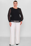 Ksas - Plus Size Blouse (KSAS13705) - 8690200193309