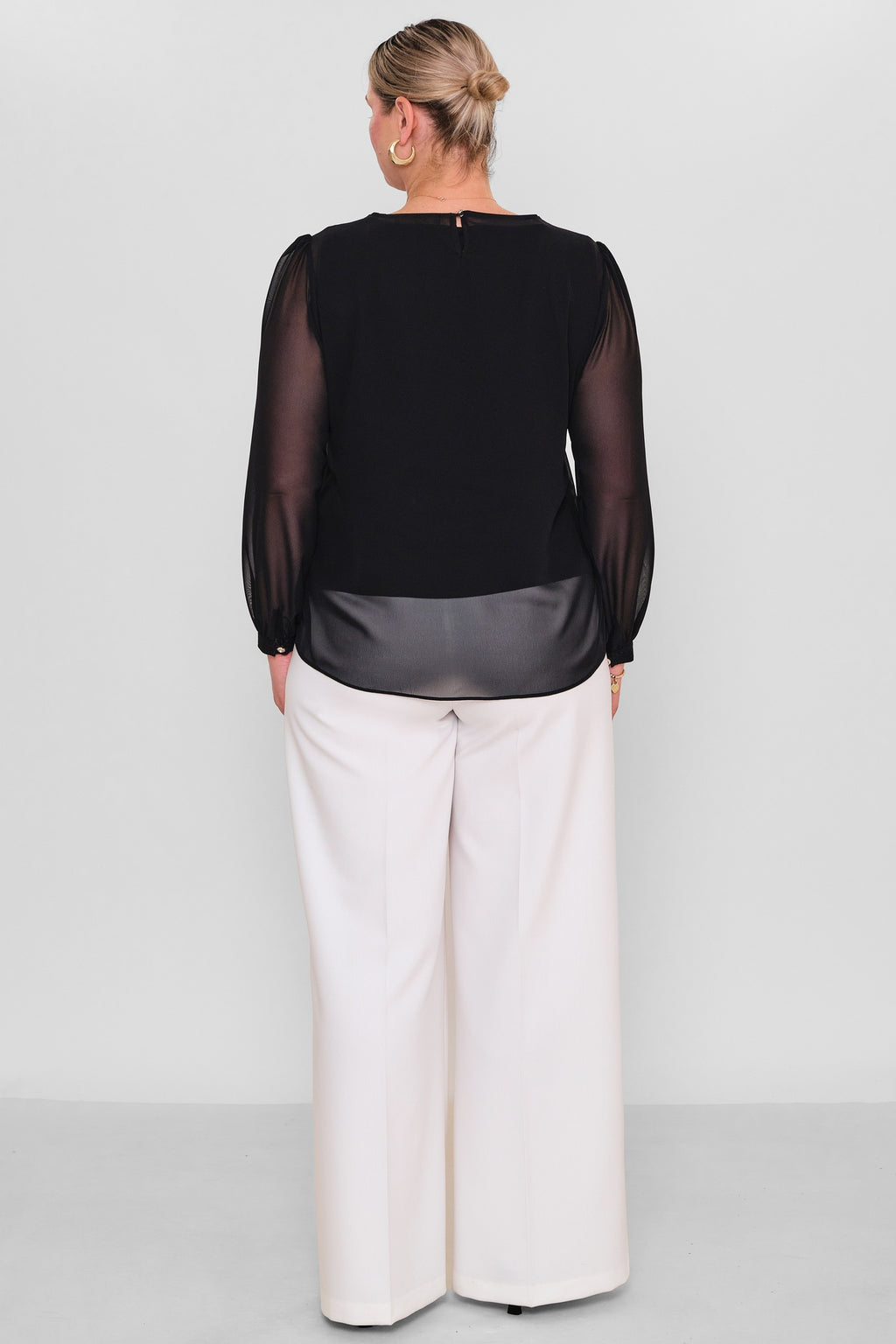Ksas - Plus Size Blouse (KSAS13705) - 8690200193309