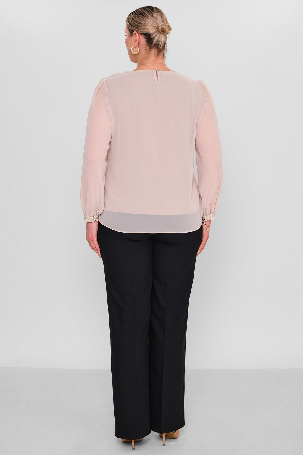 Ksas - Plus Size Blouse (KSAS13705) - 8690200193323