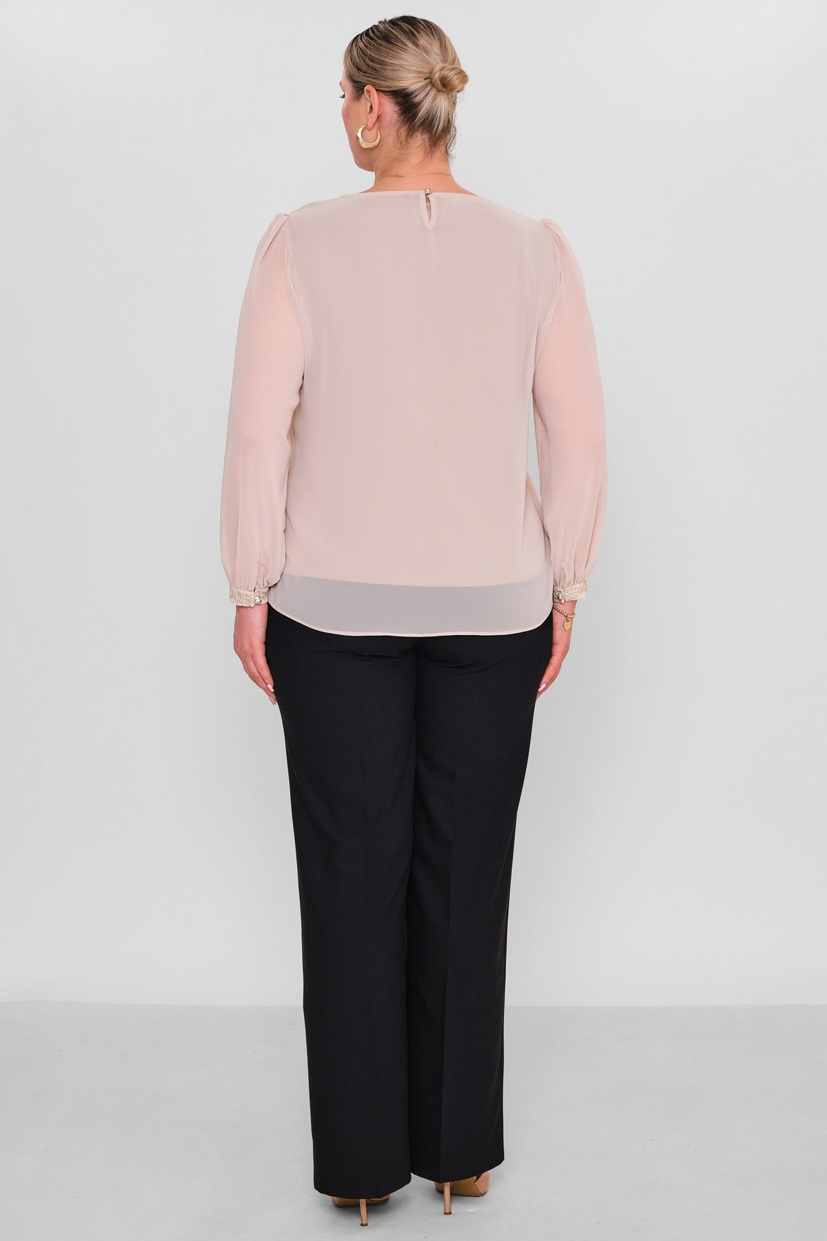 Ksas - Plus Size Blouse (KSAS13705) - 8690200193323