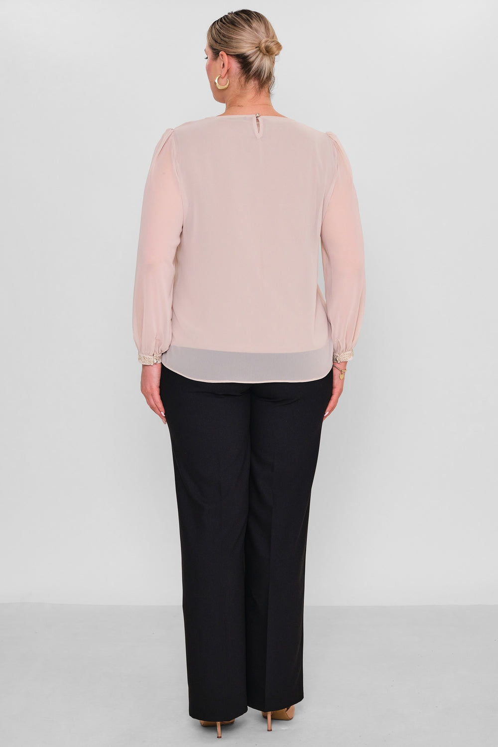 Ksas - Plus Size Blouse (KSAS13705) - 8690200193323