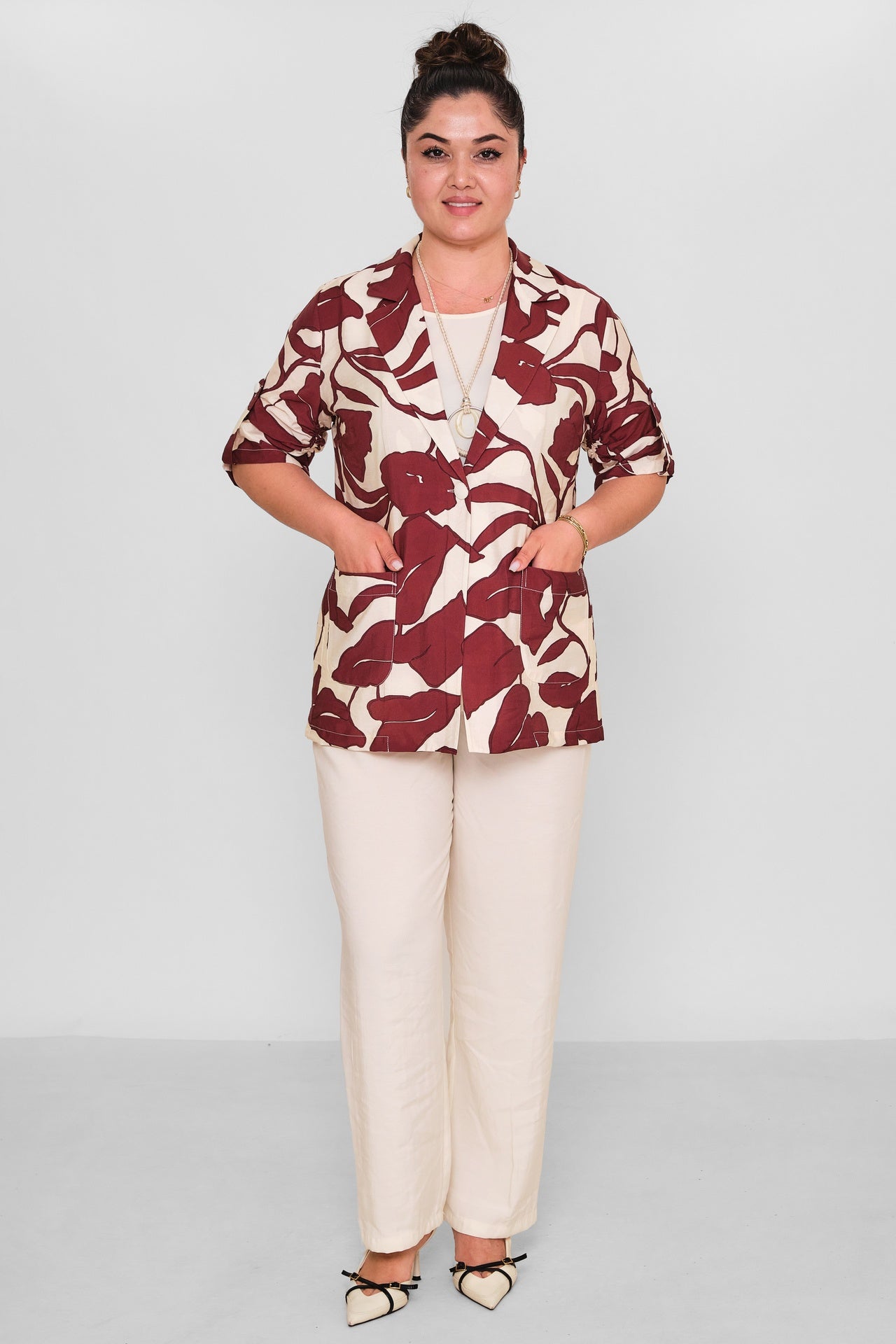 Dress Port - Plus Size Suit (DSP26Y3568) - 8690200193477