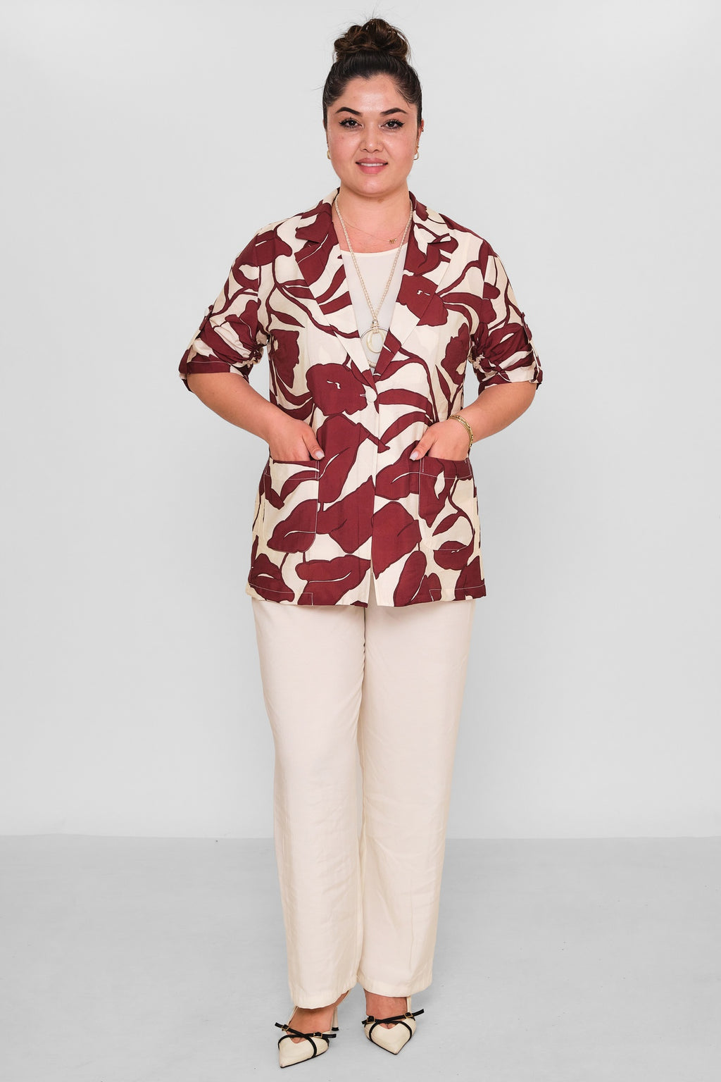Dress Port - Plus Size Suit (DSP26Y3568) - 8690200193477