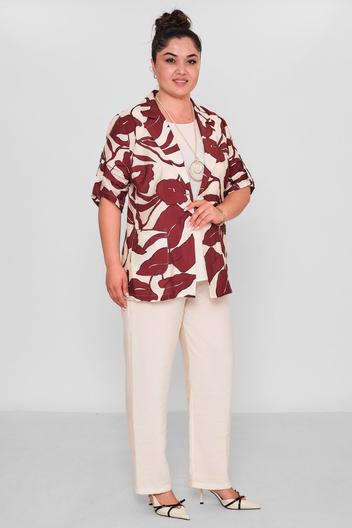 Dress Port - Plus Size Suit (DSP26Y3568) - 8690200193477