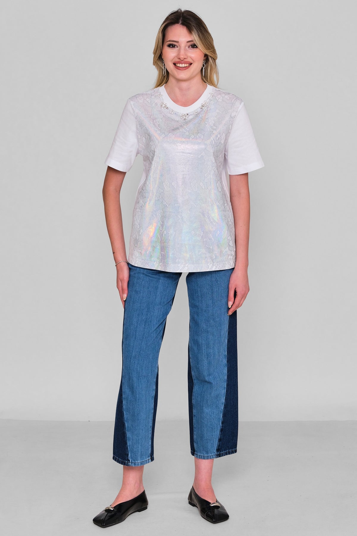 Fashion Club - Regular Size T-Shirt (FSC26YSM2045) - 8690200193613
