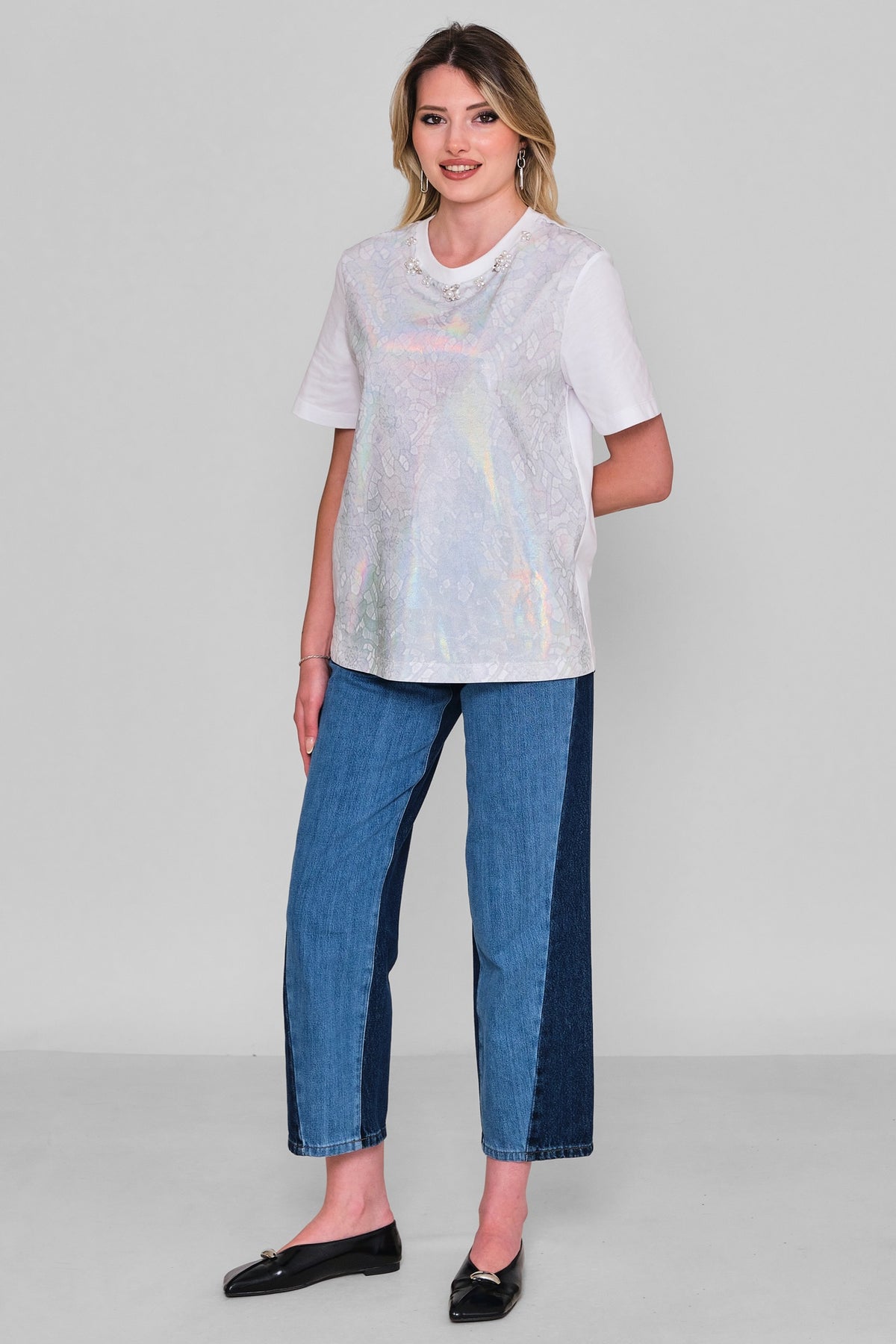 Fashion Club - Regular Size T-Shirt (FSC26YSM2045) - 8690200193613